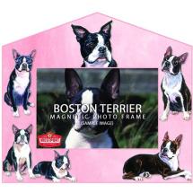 Magnetic Photo Frame Boston Terrier