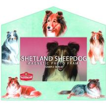 Magnetic Photo Frame Shetland Sheepdog