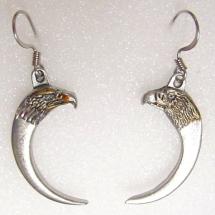 Eagle And Claw Earrings