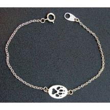Wolf Track Anklet