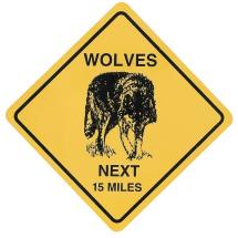 Wolves Xing Magnet