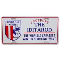 Iditarod License Plate