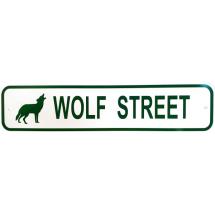 Wolf Street Sign