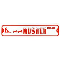 Musher Road Sign
