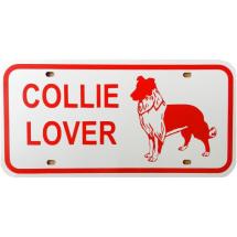 Collie Lover License Plate