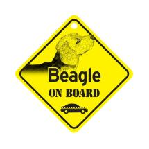 Beagle On Board Dog Sign