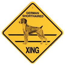 German Shorthaired Crossing Sign