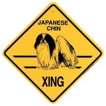 Japanese Chin Crossing Sign
