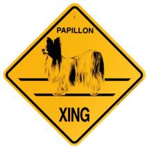 Papillon Crossing Sign