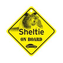 Sheltland On Board Dog Sign