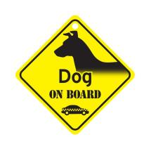 Dog On Board Dog Sign