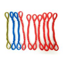 Set of 10 Necklines for leaders, rope 16 strand Ø 6 mm