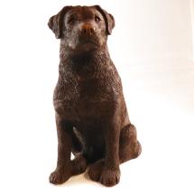 Labrador Chocolate Figurine