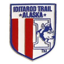 Iditarod Shield Magnet