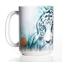 Thoughtful White Tiger Mug