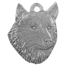 Norwegian Elkhound Key-Ring