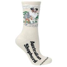 Australian Shepherd Socks