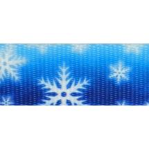 1in. Patterned Webbing Snow Flakes