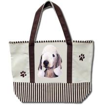 Bedlington Terrier Heavy Duty Canvas Tote Bag