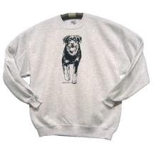 Rottweiler Sweatshirt Front And Back