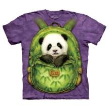 Back Pack Panda T-Shirt