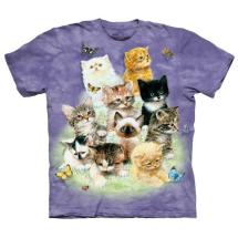 Cat T-Shirt - 10 Kittens