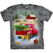 Golden Retriever T-Shirt - Three Farm Pups