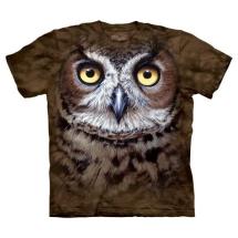 Owl T-Shirt - Great Horned Owl