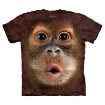 Monkey T-Shirt - Baby Orangutan Big Face