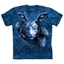 Tiger T-Shirt - White Tiger Eyes
