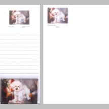 Bichon Frise Notepad Gift Pack