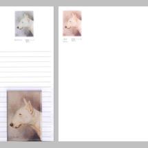 Bull Terrier Notepad Gift Pack