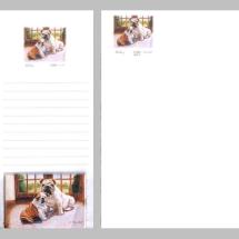 English Bulldog Notepad Gift Pack