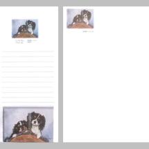 Cavalier King Charles Puppies Notepad Gift Pack