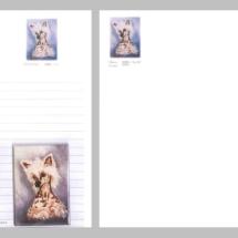 Chinese Crested Dog Notepad Gift Pack