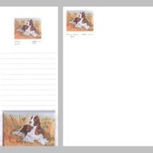English Springer Spaniel Notepad Gift Pack