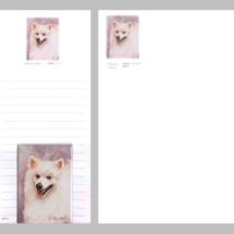 American Eskimo Notepad Gift Pack