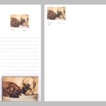 Mastiff Notepad Gift Pack