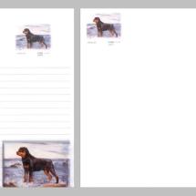 Rottweiler Notepad Gift Pack