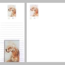 English Setter Notepad Gift Pack