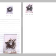 Keeshond Notepad Gift Pack
