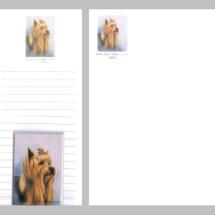 Yorkshire Terrier Notepad Gift Pack