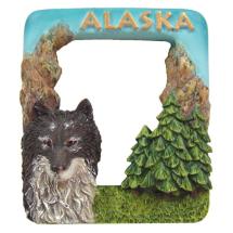 Magnetic Photo Frame Wolf