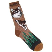 Alaska Wolf Socks