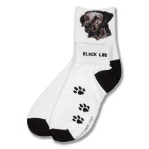 Labrador Black Head Socks