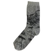 Wolf Silhouette Socks