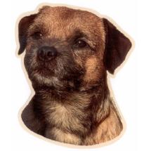 Border Terrier Sticker Head
