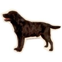 Labrador Black Sticker Standing
