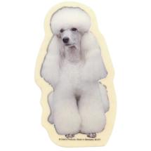 White Poodle N°2 Sticker
