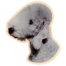 Bedlington Terrier Sticker Head